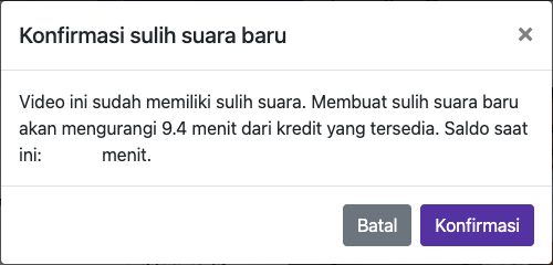 Contoh pembuatan ulang sulih suara — Komputer
