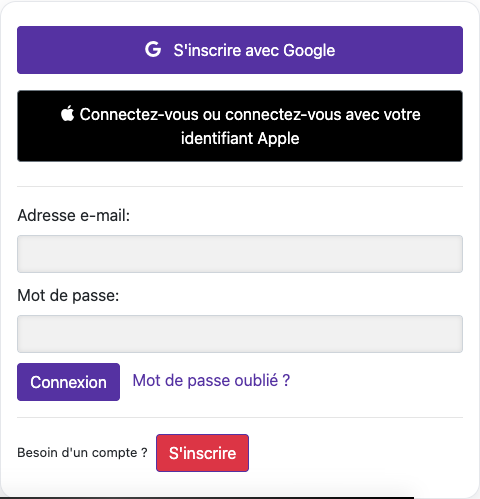 Se connecter — Ordinateur