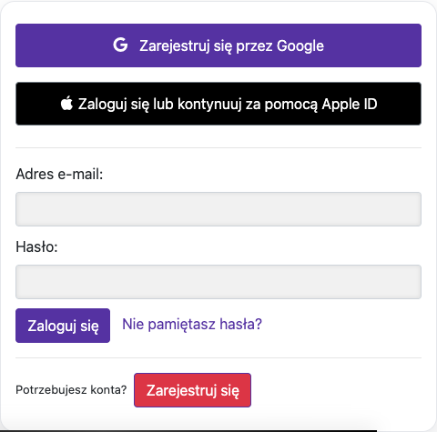 Zaloguj się — Komputer