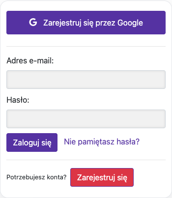 Zaloguj się — Telefon