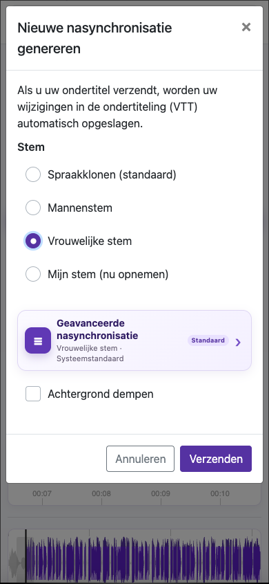 Kies de juiste stem — Mobiel
